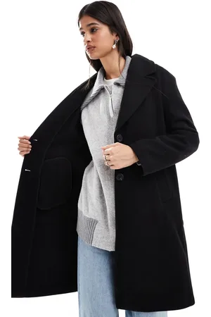 Bershka Oversized tailored coat in