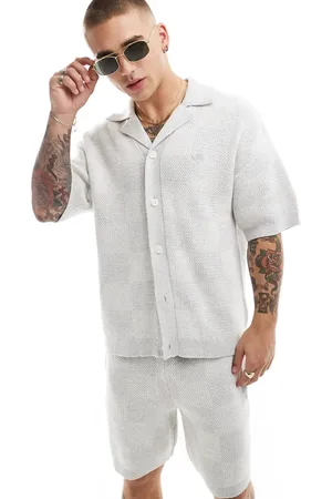 The Couture Club Knit checkerboard shirt in - part of a set