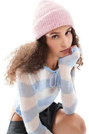 Reclaimed Beanie with stitch detail in