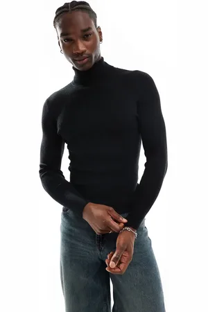 COLLUSION Soft knitted roll neck in