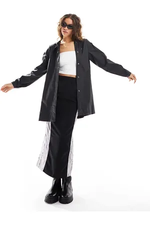 Rains A-line waterproof jacket in