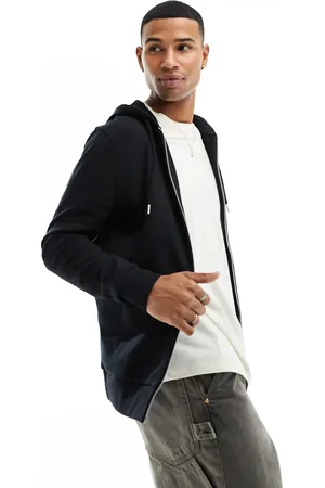 ASOS Essential zip up hoodie in