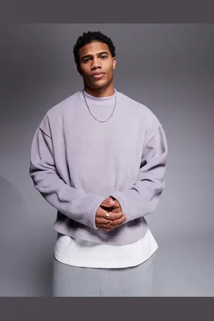 ASOS Extreme oversized polar fleece sweatshirt in