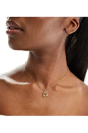 LOST SOULS Stainless steel 18ct plated libra birthstone starsign necklace
