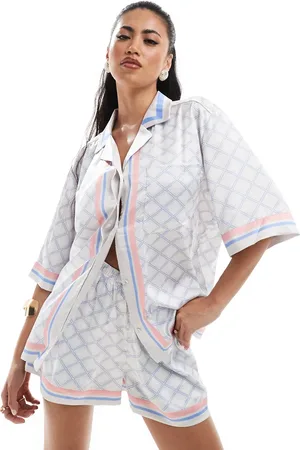 The Couture Club Emblem print shirt in - part of a set