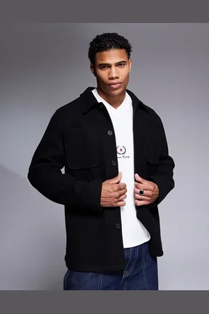 ASOS Wool look shacket in
