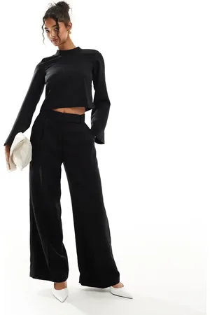 Closet Wide leg pants in - part of a set