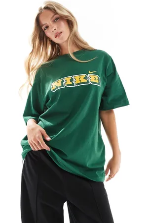 Nike Heritage logo t-shirt in dark