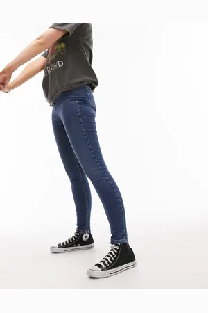 Topshop High rise Jamie jeans in rich