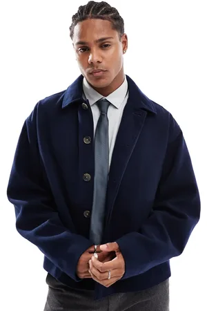 ASOS Wool look harrington jacket in