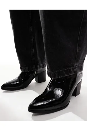 ASOS Heeled chelsea boots in patent