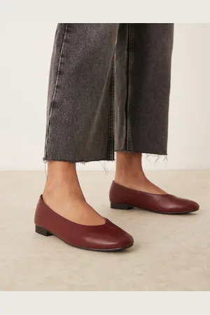 Raid Bonito ballet flats in burgundy