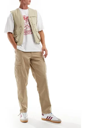 JACK & JONES Karl loose fit cargo pants in beige