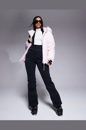 ASOS Ski soft shell water repellent kick flare ski pants in