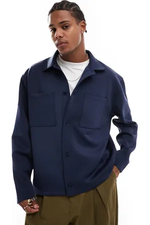 ASOS Oversized scuba jacket in
