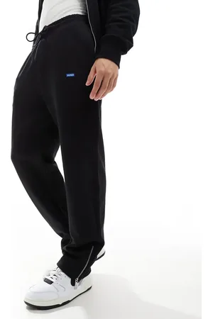 Hugo Blue Straight sweatpants in