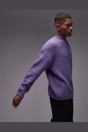Topman Relaxed fit boucle sweater in