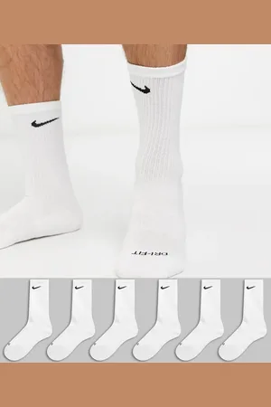 Nike Training Everyday Plus Cushioned 6 pack crew socks in
