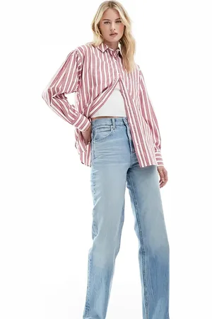 ASOS ASOS DESIGN Tall comfort stretch straight leg jeans in light