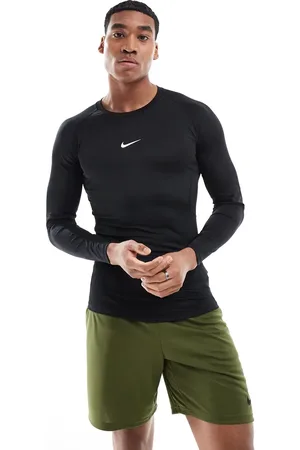 Nike Pro tight longsleeve top in