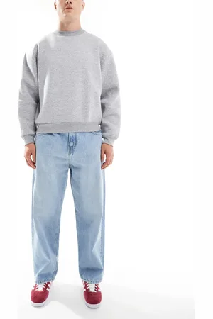 Pull&Bear Baggy loose fit jeans in light