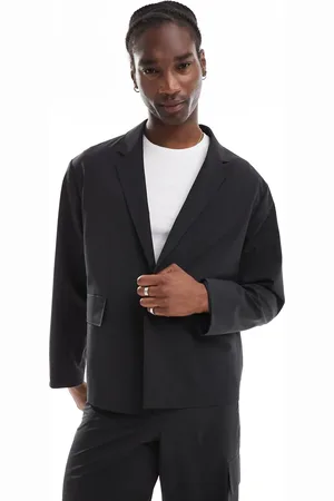 ASOS Techy slouchy boxy blazer in