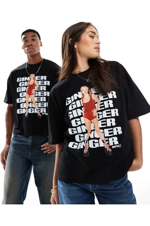 ASOS Oversized boxy Ginger spice girls t-shirt in
