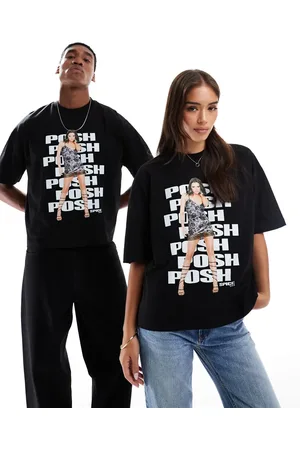 ASOS Oversized boxy Posh spice girls t-shirt in