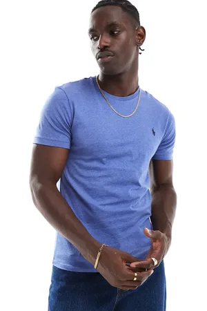 Ralph Lauren Icon logo t-shirt in mid heather