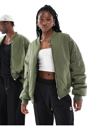 Chaqueta bomber verde mujer hotsell