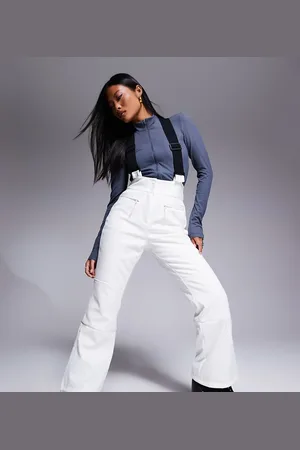 ASOS Petite Ski soft shell water repellent kick flare ski pants in