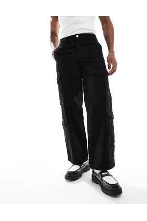 JACK & JONES Loose fit multi pocket cargo pants in