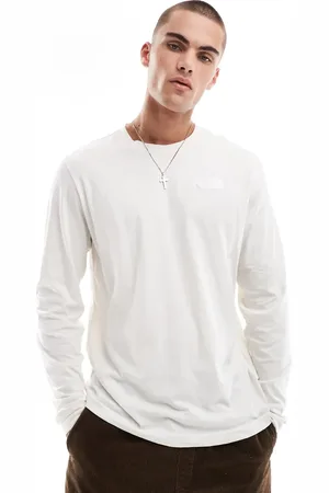 The North Face Evolution long sleeve T-shirt in dune