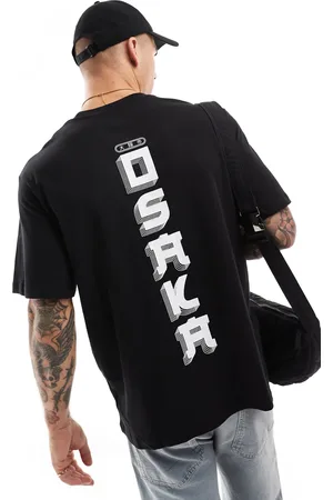 JACK & JONES Oversized T-shirt with japanese backprint in