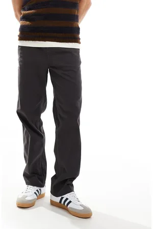 Only & Sons Elasticated waist tapered pants in dark