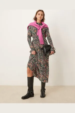 JDY Floral maxi dress in