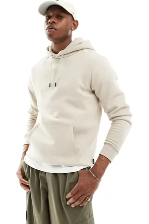 Only & Sons Oversized hoodie in stone