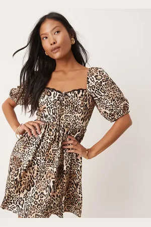 Miss Selfridge Animal mini dress