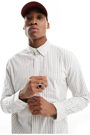 JACK & JONES Stripe oxford shirt in
