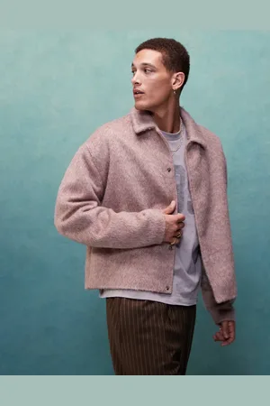 ASOS Wool mix harrington jacket in