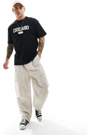 Cotton On Cotton On oversized t-shirt with Chicago graphic in