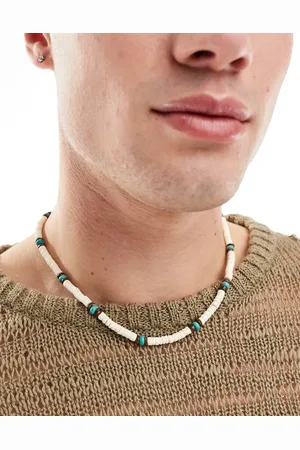 FADED FUTURE Beaded festival necklace in