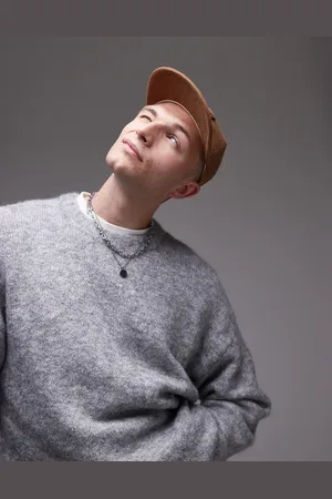 Topman Relaxed fit sweater in heather