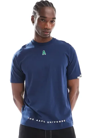 A Bathing Ape AAPE by A Bathing Ape embossed logo T-shirt in