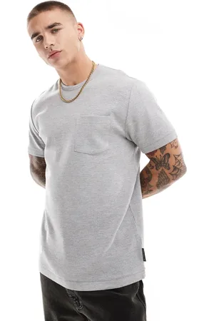 French Connection French Connection classic pocket t-shirt in heather