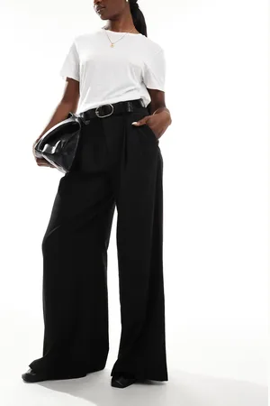 Stradivarius Super wide leg pants in