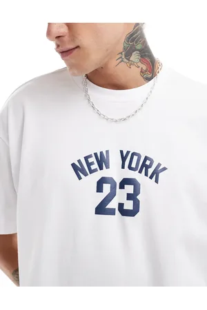 Cotton On Cotton On boxy fit New York graphic T-shirt in off