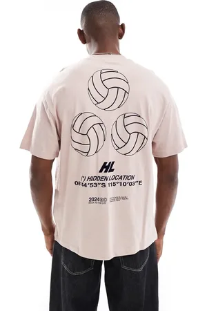Bershka Soccer printed T-shirt in
