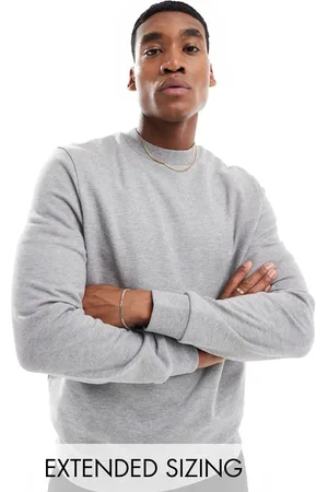 ASOS Essential sweatshirt in heather