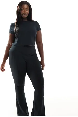 ASOS Curve Icon slim kick soft touch yoga leggings in